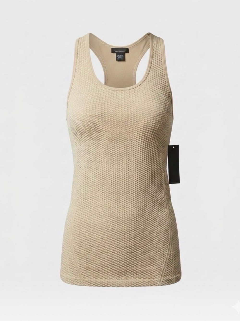NWT Tahari Sport Racerback Tank Top - Beige L/XL